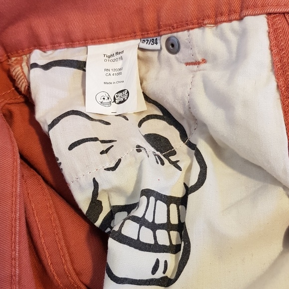 Cheap Monday   Tight Red   Jeans - Picture 4 of 7